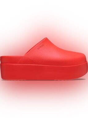 NWOT CROCS Dylan Platform Clog, Starfish, Sz 6